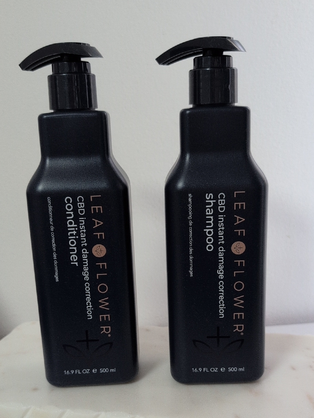 Black Instant Damage Correction Shampoo And Conditioner (500 ml Each)